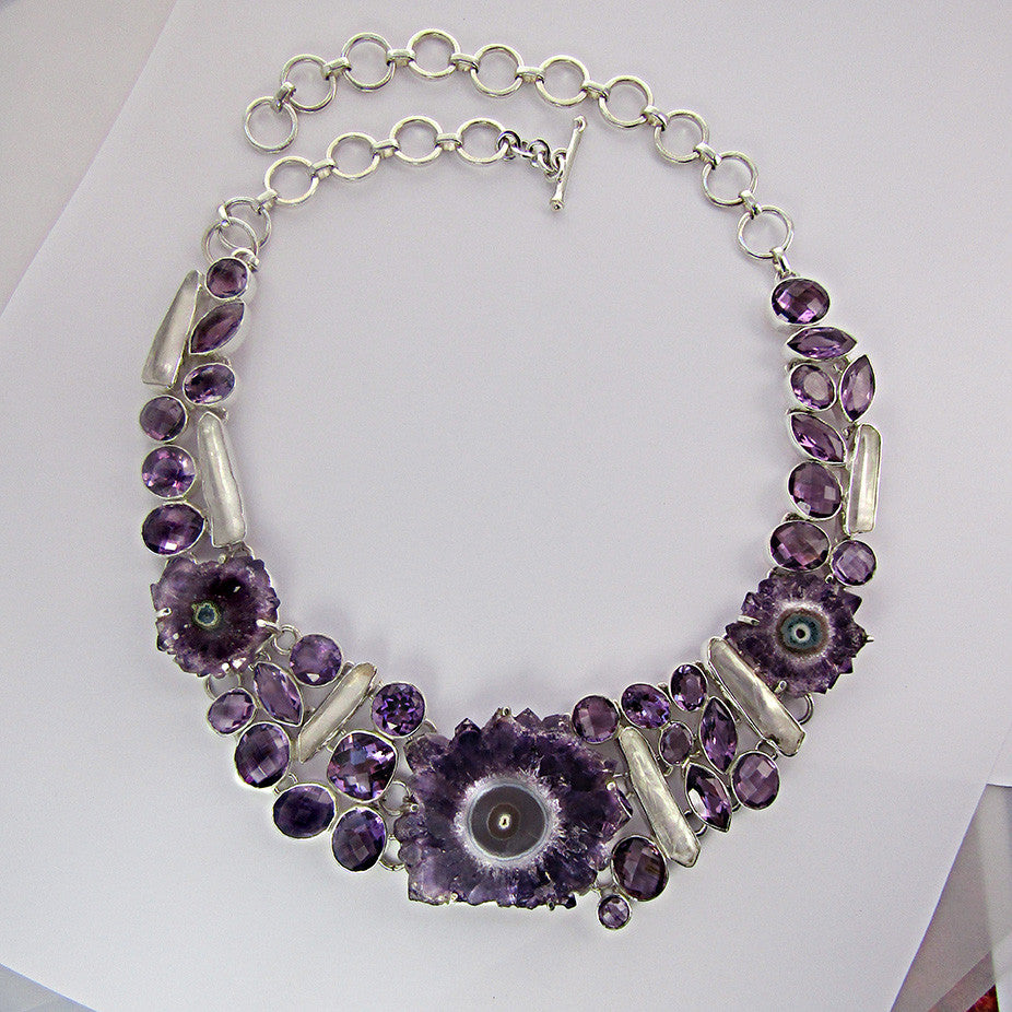 Amethyst Crystal Necklace