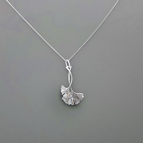 Ginkgo Leaves Necklace