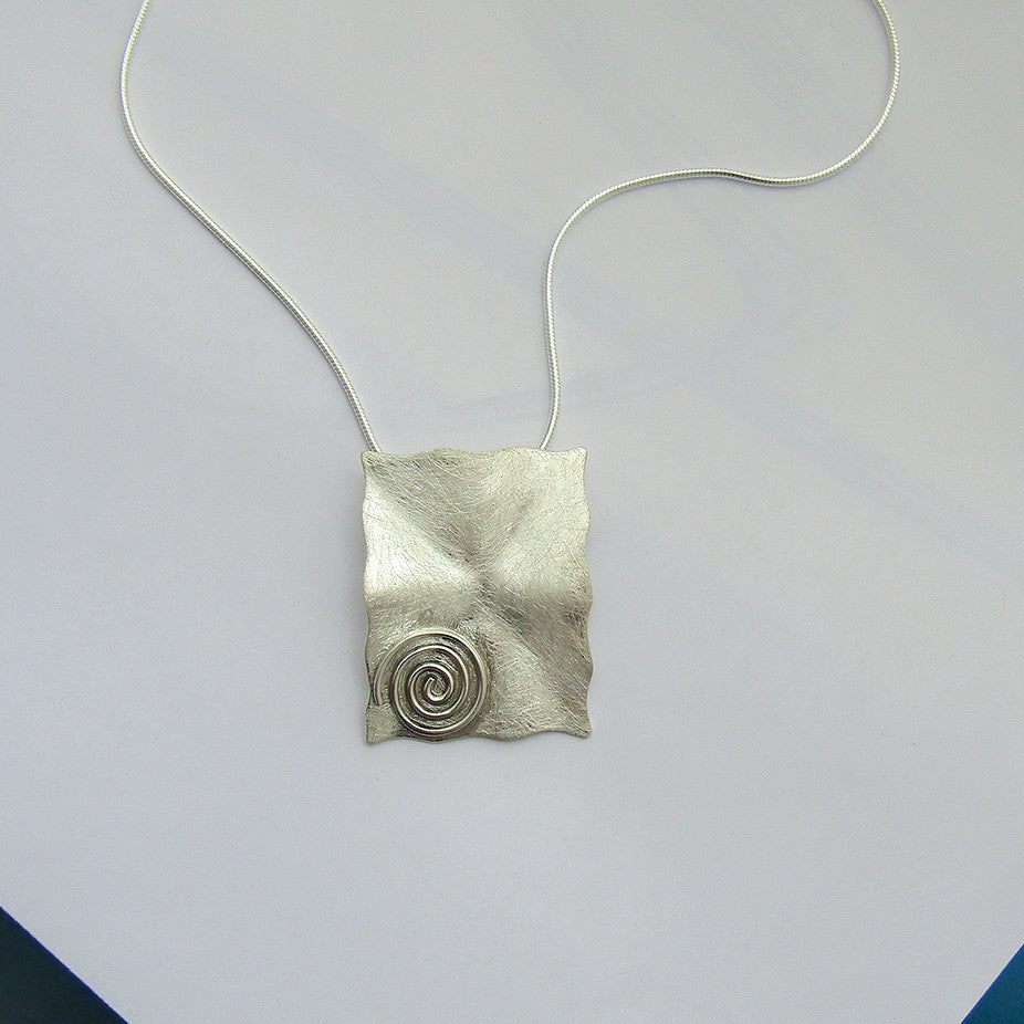 This Spiral is Genius Necklace