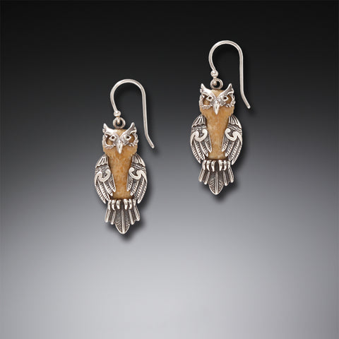 Small Owl Earrings