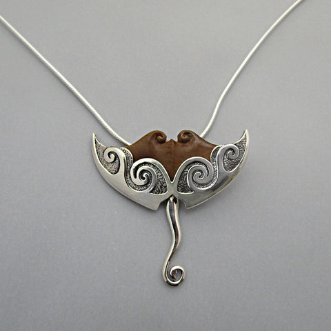 Manta Ray Necklace