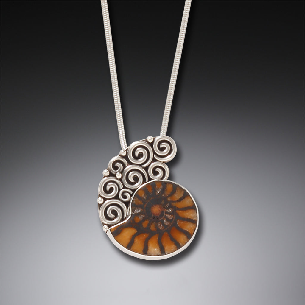 Spirals in Time Necklace