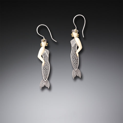 Mermaid Earrings / End of Runway Pose