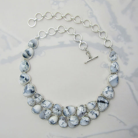 Snow Opal Necklace