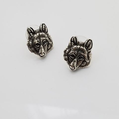 Wolf in the Desert Earrings